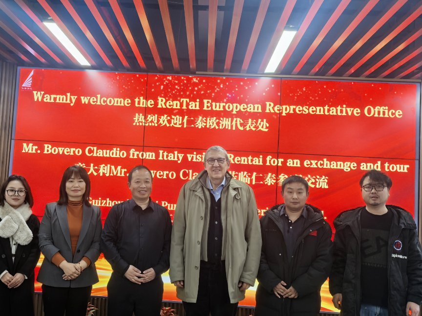以专业为桥，迎远道之客｜热烈欢迎意大利Mr. Bovero Claudio 一行莅临仁泰参观